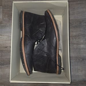 Timberland Boot Company Black Leather Wodehouse Chukka Ankle Boots Men's Size 13